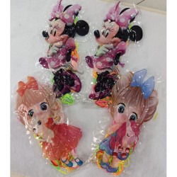 Ligas para el Cabello Muñeca y Minnie