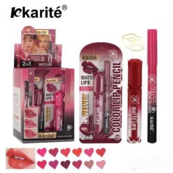 Labial Mattee y Delineador de Labios 2 en 1 - Karite