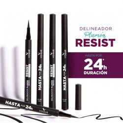 Delineador Líquido Punta Plumón Resist - Vogue