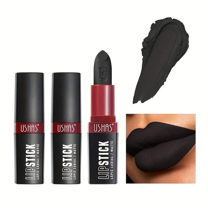 Remate Labial Matte Dark Negro - Ushas