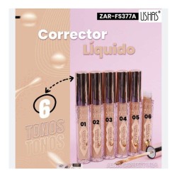 Corrector Líquido 377A 377B - Ushas