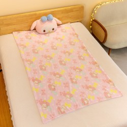 Almohada Peluche con Manta Kuromi y My Melody CH-3014