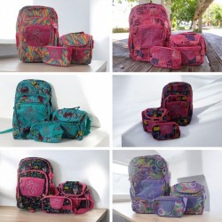 Mochilas 3pcs Totto con Diseños para Mujer