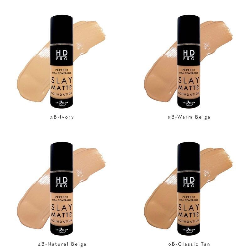 Base de Maquillaje Hd Pro Slay Matte - Italia Deluxe