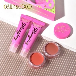 Set duo de Lipgloss y Blush en Crema - Kevin Coco