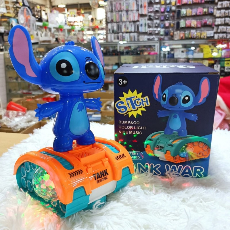 Juguete Musical Stich Tanque