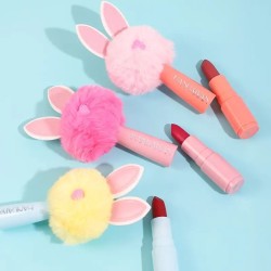 Labial Matte Orejas de Conejo Fluffy Lollipop - Handaiyan